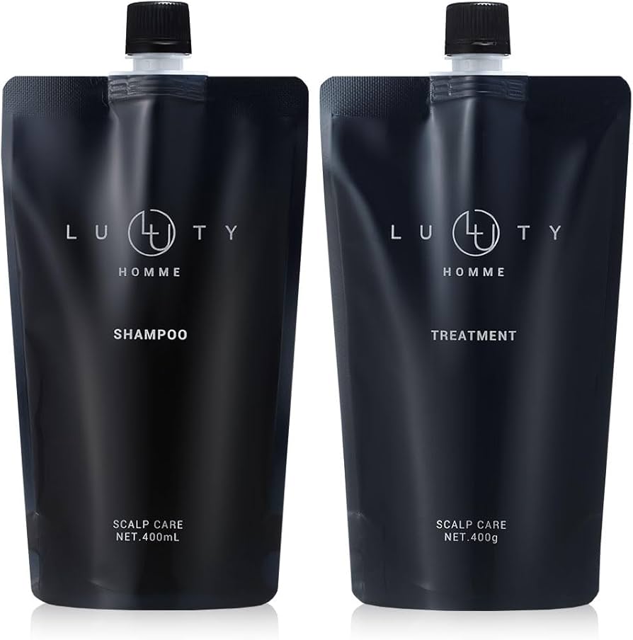 Amazon | LUTY メンズ スカルプ シャンプー トリートメント セット