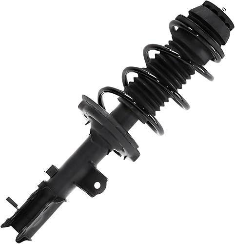 Detroit Axle - Puntal delantero derecho para Hyundai Accent Kia Rio 12-17, amortiguador del lado del pasajero y conjunto de resorte helicoidal 2012