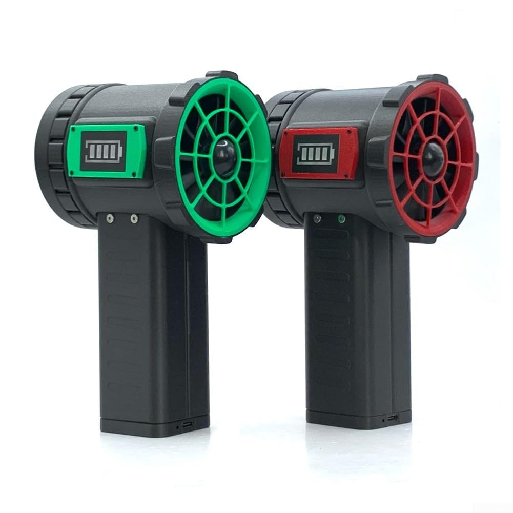 Handgebläse Metall 650W 240km/h Wind(Black +Red)