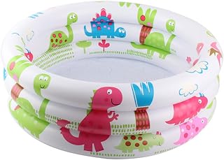 BESPORTBLE Banheira Inflável Piscina Inflável Colchão De Água Piscina Infantil Piscina Infantil Inflável Círculo Tons De Terra Brinquedo De Piscina Colchão De Água