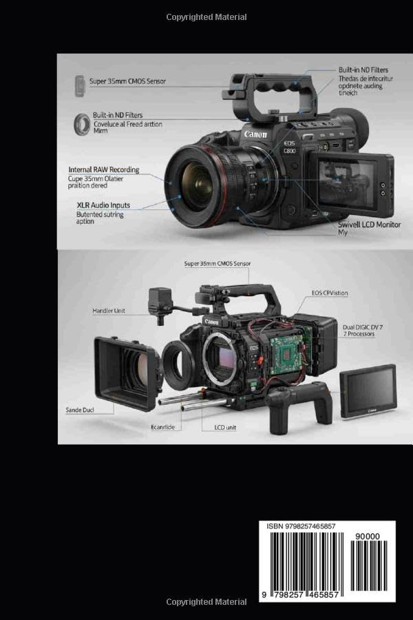 CANON EOS C80 MANUAL 2026: The Ultimate User Guide: Mastering Cinematic Imaging, Advanced Controls, and High Performance Video Production. image 3