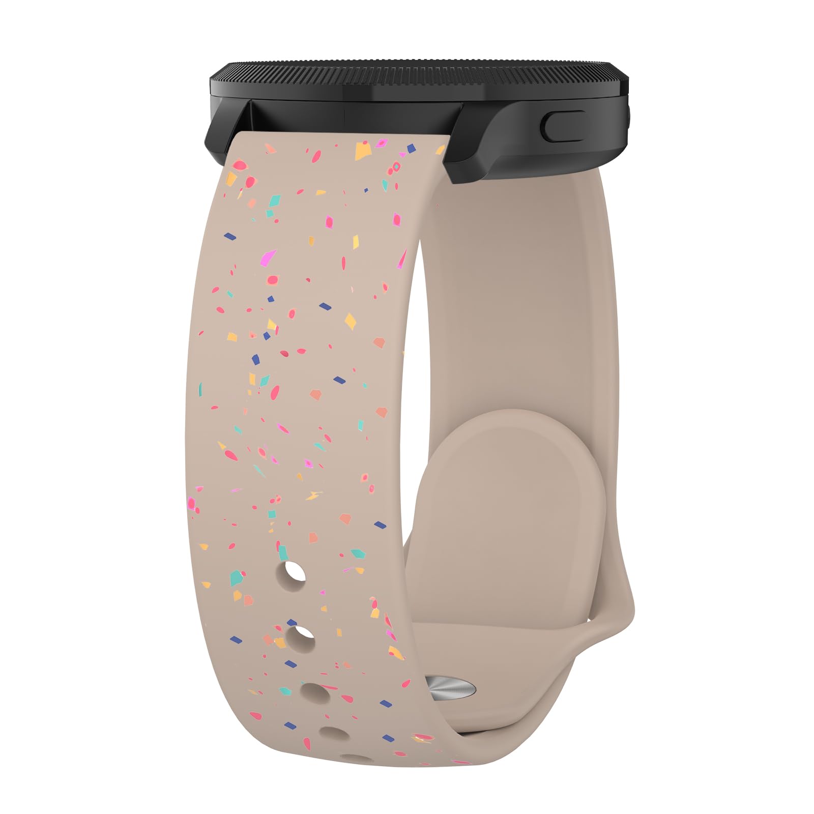 Oumida 2er Pack Silikon-Armbänder Für Garmin (20mm) – Passt Für Vivoactive 5, Venu 2 Plus, Forerunner 55/165