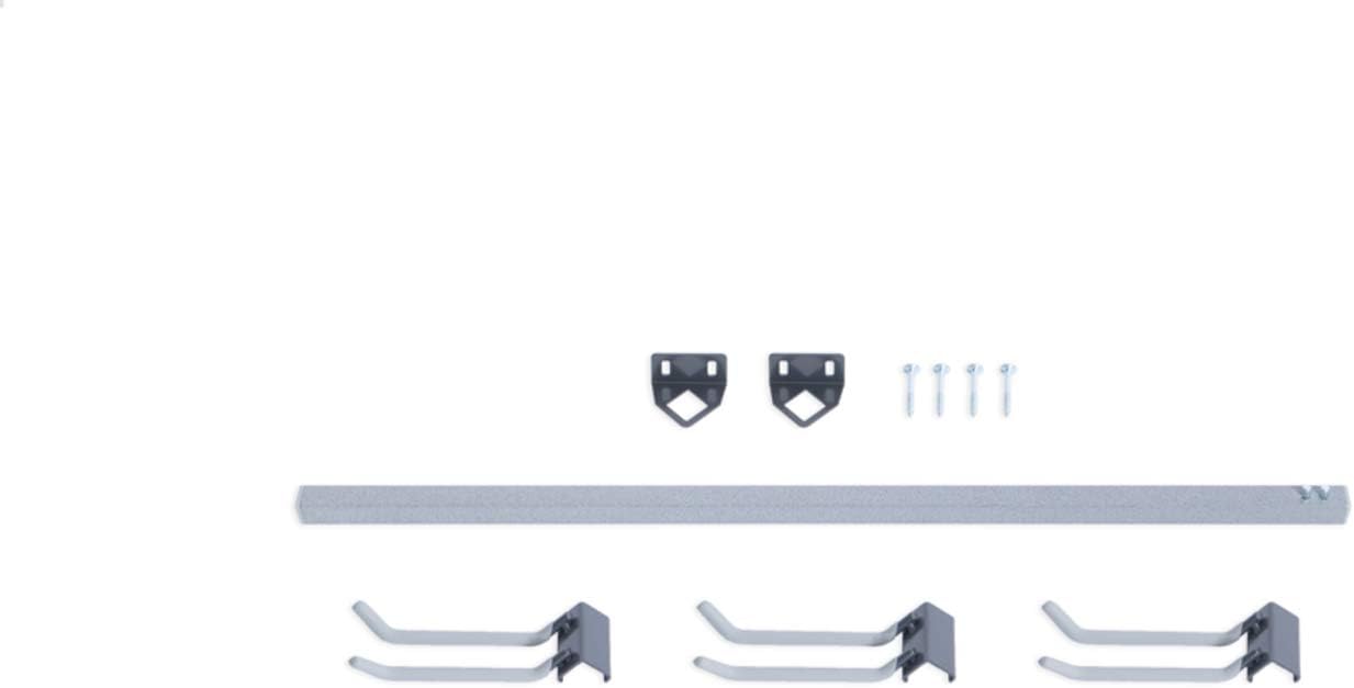 Monkey Bars Storage Wall Mounted Ski Racks (6-Pair) : Tools & Home Improvement