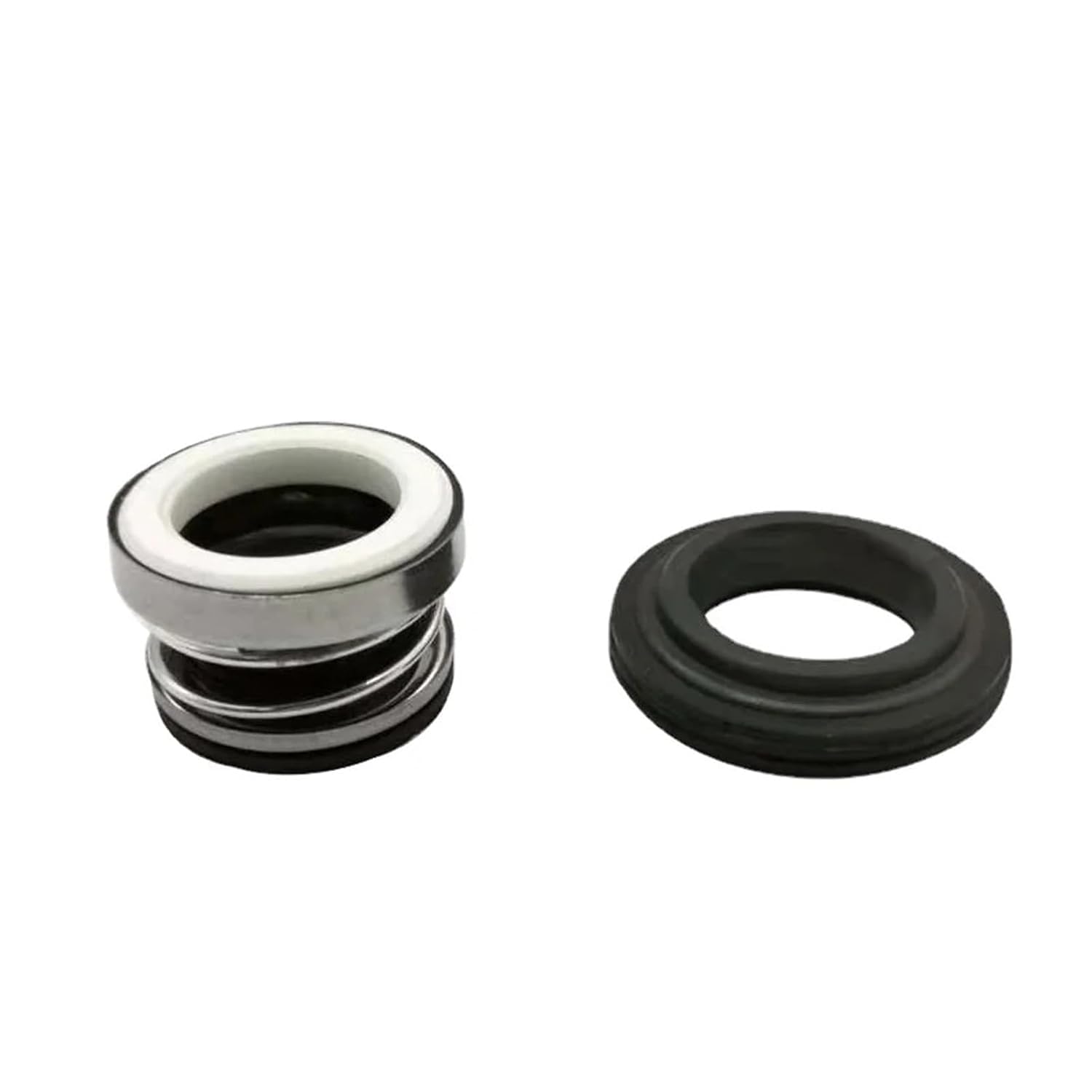 Mechanical Shaft Seal, 1pcs 103 Series 10mm-17mm NBR/FKM Ceramics Graphite Mechanical Shaft Seal Single Spring(Ce ca nbr,12MM 103 Series)