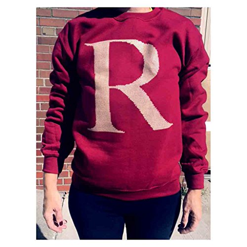 VictoryStore R Crewneck Sweatshirt Cardinal Red2