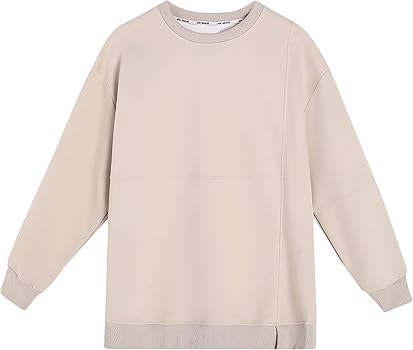 Men's Crewneck Sweatshirts Slim Fit Lightweight Casual Long