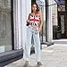PBJCKAH Women's Sexy Tube Crop Tops UK British Flag Strapless Bandeau Tops for Women Summer Outfits S