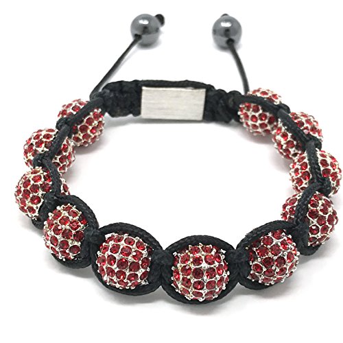 Preisvergleich Produktbild Shimla Jewellery Unisex-Armband Edelstahl Glaskristall 105 mm SH-014S