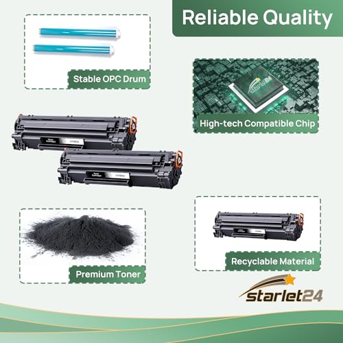 Toner CF283A HP 83A noir de haute précision pour documents professionnels nets - 5