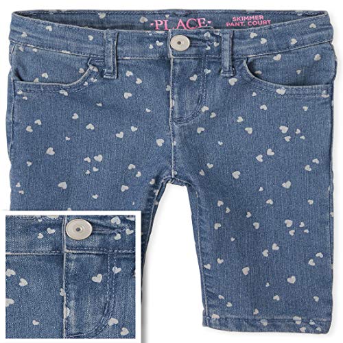 Image of The Children's Place Girls Twill Skimmer Shorts