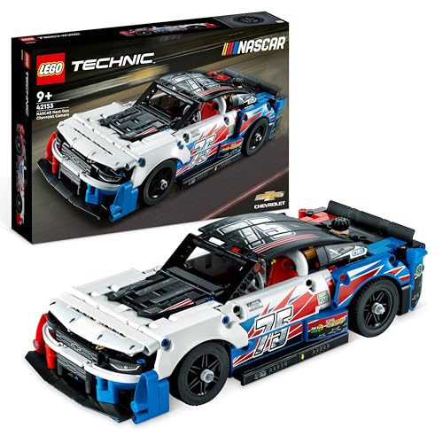 LEGO 42153 Technic Chevrolet Camaro ZL1 NASCAR Next Gen, Kit de Maquette de Voiture, Collection, Jouet de Véhicule de Course, Construction Automobile de Sport