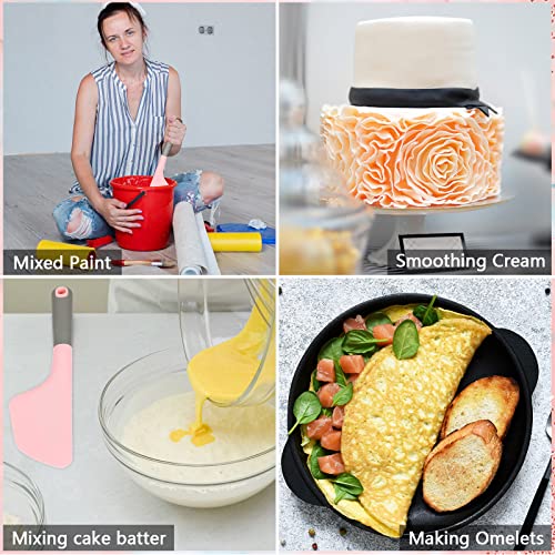 Paint Spatula Silicone Spatula Silicone Art Painting Tools Art Supplies Spreading Paint Tools For Texturizing And Moving Paint Fluid Artist Painting Supplies, Pink #TOP6