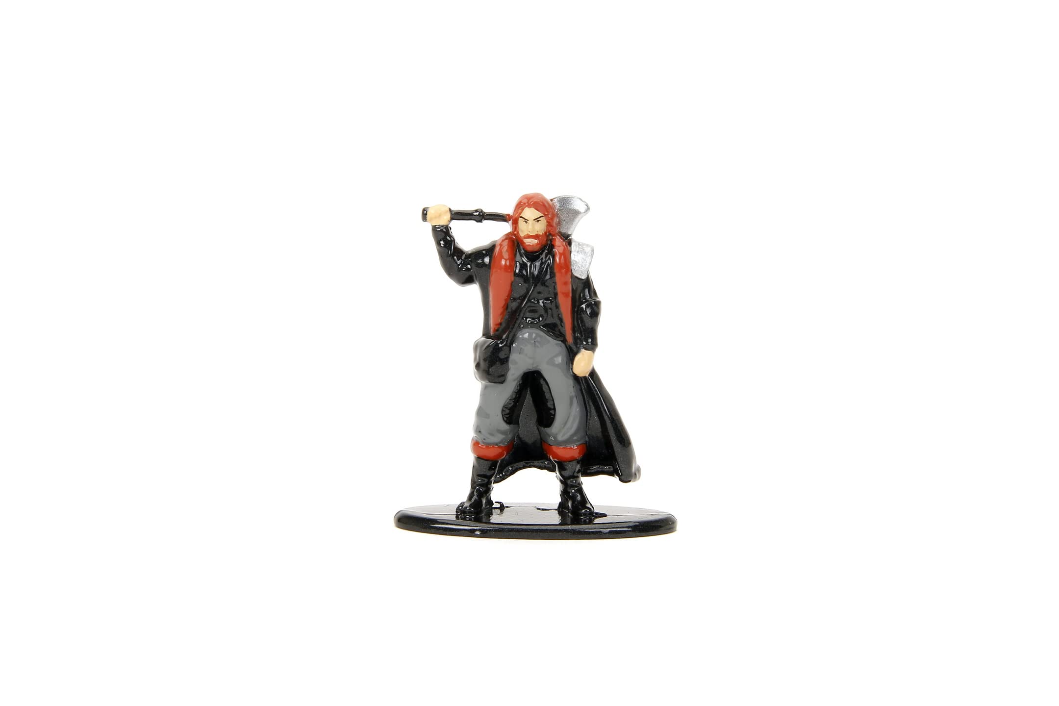 Jada Toys Dungeons and Dragons Figuren Set (Mega Pack mit 7 Sammelfiguren in 3 Größen) - DND Figuren aus Metall ab 12 Jahre (Elf, Human Barbarian, Zwerg, Golem, Oger, Beholder, Drache,), 4-10 cm