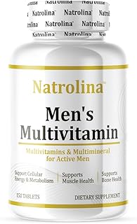 Multivitamin for Men 150 Tablets | Support Immune System, Muscle, Bone Health, Energy & Metabolism | Daily Multivitamins & Multimineral for Active Men Supports Overall Health & Wellness