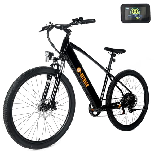 PeakPursuit Electric Bike 500W 27.5" 7-Speed 50Mi Mountain