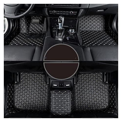 Tapis de sol de voiture pour Toyota Corolla 2000-2022 en noir et blanc