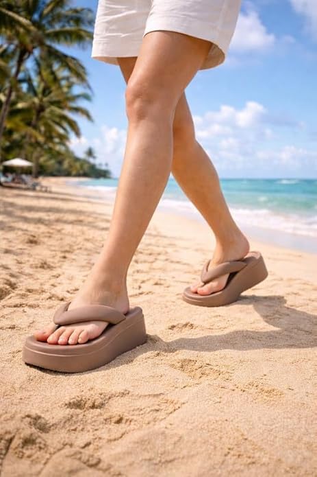 Image of Stylish Extra Soft EVA Cushion Comfort Sliders Slipper For Women | Comfortable & Light Weight | Waterproof & Everyday Use Slip-On For Women's and Girl's