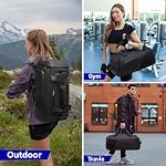 Moulyan Unisex Fashion,Business,Weekender Overnight Bag,Gym Bag Luggage- Carry-On Luggage