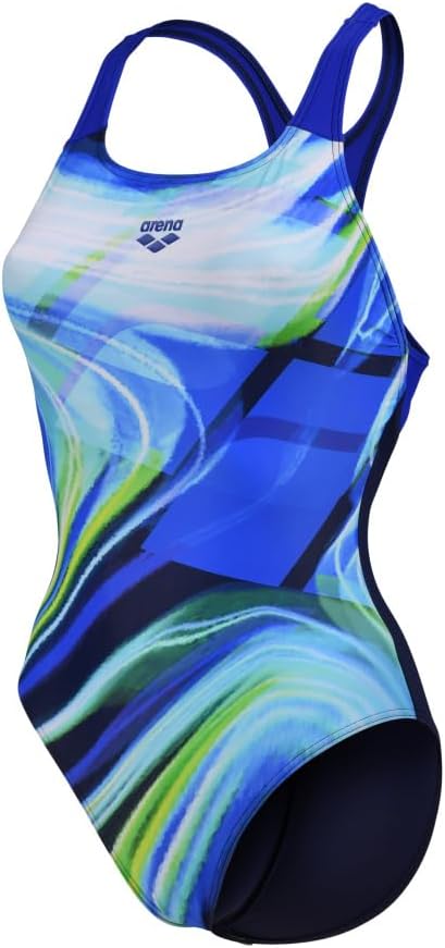 ARENA Visual Waves Swim Pro Back ქალის საცურაო კოსტიუმი