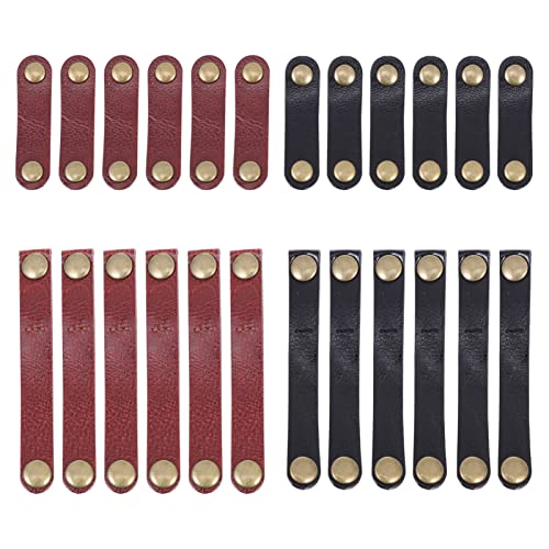 24Pcs Cavo Organizzatore Cavo Cavo Cavo Cavo USB