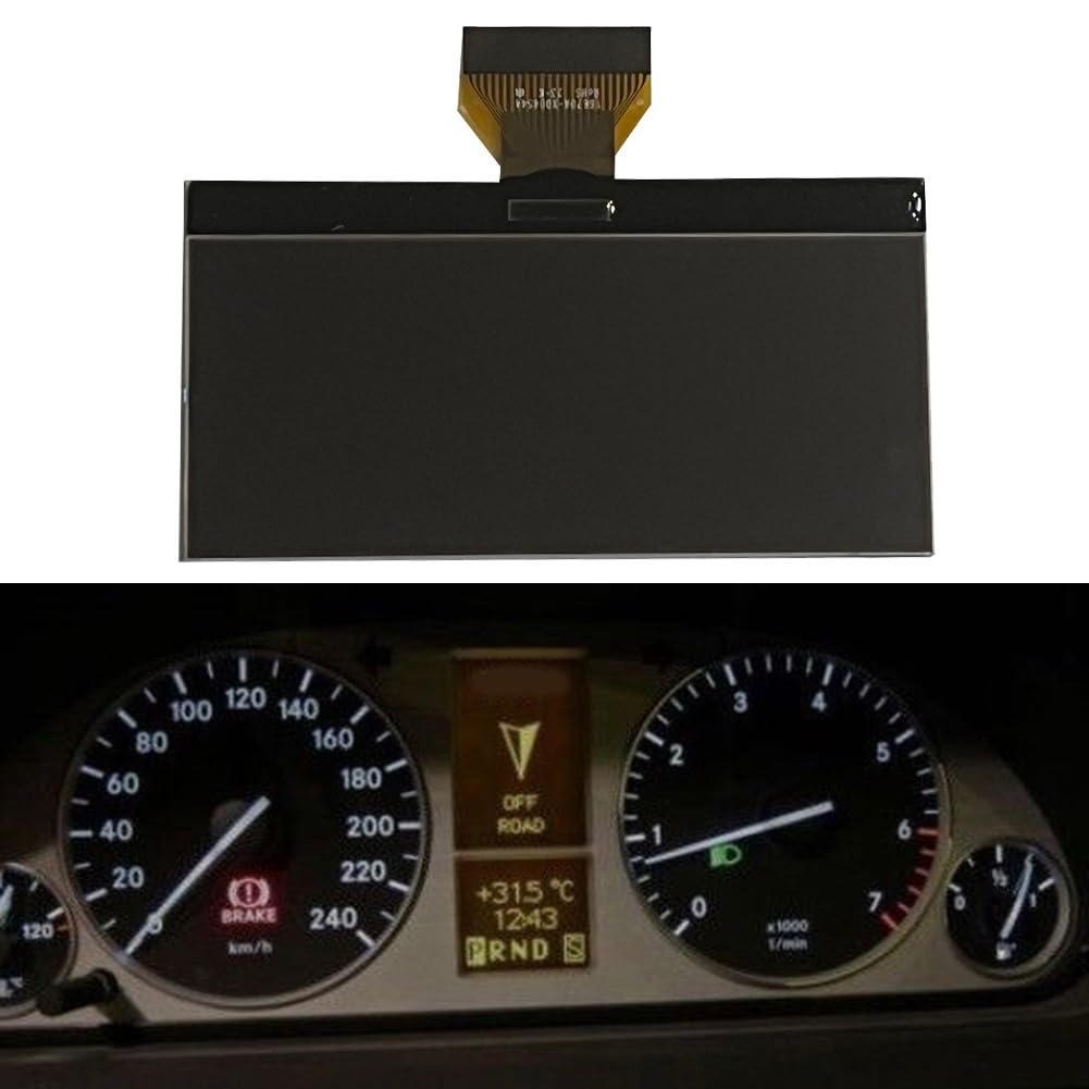 Display LCD per Mercedes Classe A W169 Classe B W245, OEM A1695400448 0263643242, nero