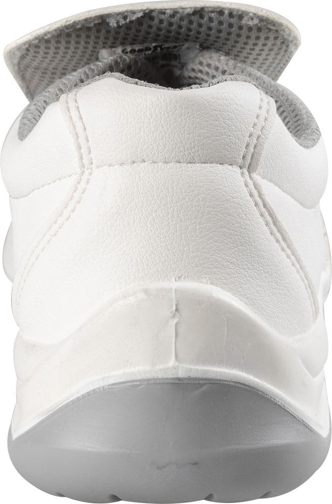 Goodyear Zapatos De Seguridad Sin Cordones S2 Sin Metal, Blancos, Número 43