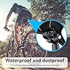 DDJ for AirTag Bike Mount Under Seat - Hidden Waterproof GPS Tracker Case for Airtag Bicycle, Durable Metal and ABS Bicycle Saddle Holder w/Installation Tools, Anti-Theft for MTB/E-Bike/Scooter #4