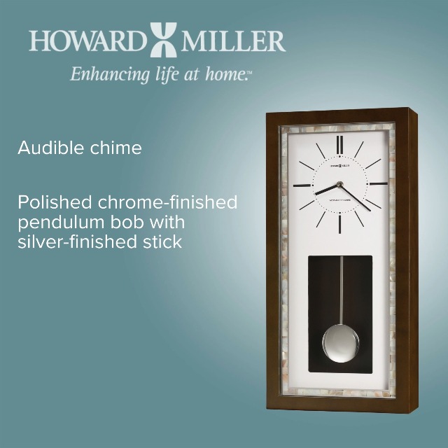 Amazon.com: Howard Miller Holden II Wall Clock – Espresso Finish