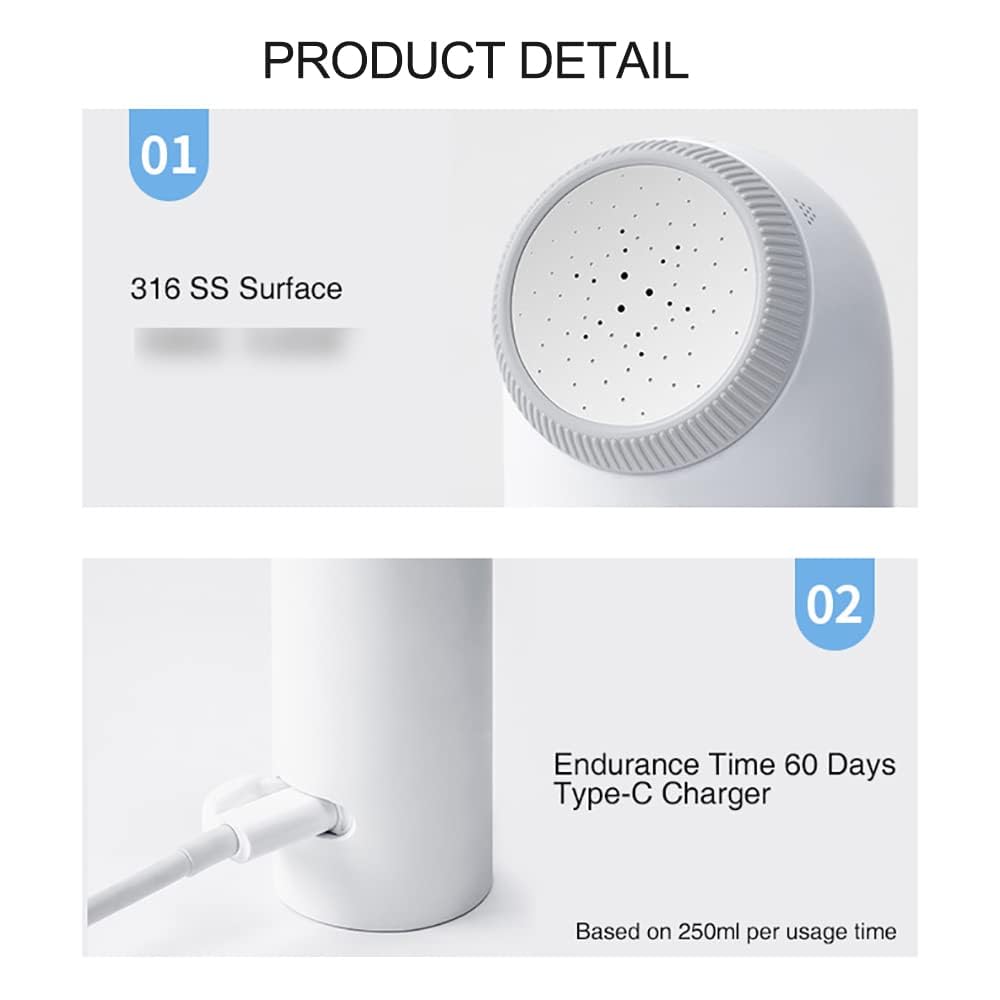 Bidet da viaggio ricaricabile portatile, spruzzatore per l'igiene personale con 4 modalità, impermeabile IPX7, senza BPA, bottiglia inclusa