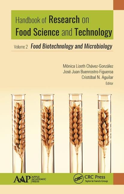 Buy Handbook of Research on Food Science and Technology: Food Biotechnology and Microbiology: Volume 2: Food Biotechnology and Microbiology — BookShops.in