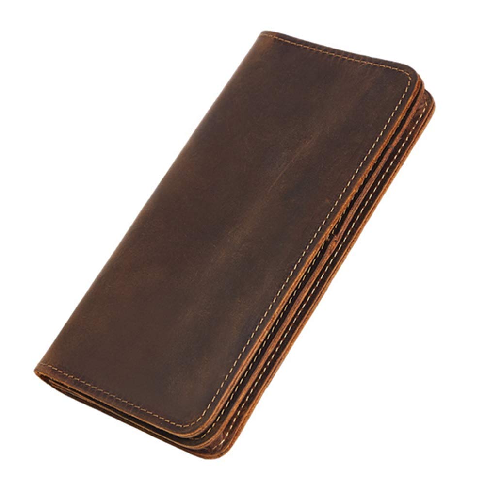 Amazon.com: JANeGWXRUuW Slim Wallet Mens Leather Long Wallet with