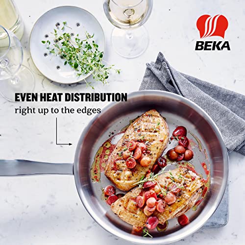 Beka-Maestro-Frying-Pan-Skillet-Stainless-Steel-Pan-with-5-Ply-Construction-Oven-Safe-Skillet-Induction-Compatible-Cookware-Fry-Pan-Dishwasher-Safe-Omelette-Pan