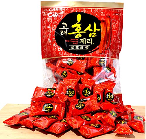 Red Ginseng jelly, dulce de gelatina 400g miniatura 2