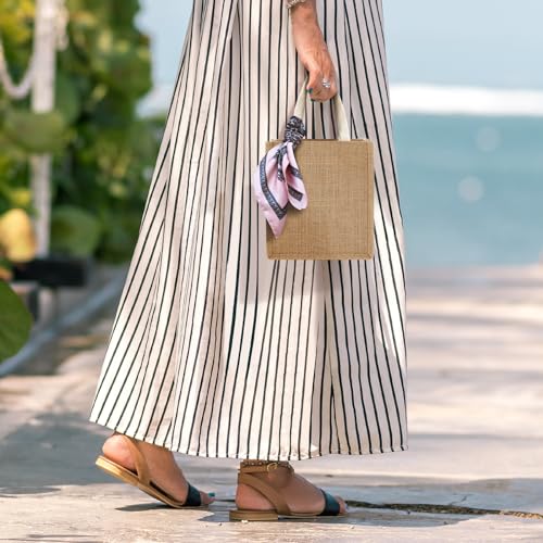 Image of Trifabricy Beach Bag, Large Beach Bag for Women, Woven Straw Beach Tote Bag Waterproof, Weaving Swim Gym Shopping Travel Bag