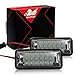WinPower LED Luci targa per auto Lampada targa 3582 SMD con CanBus nessun errore 6000K Xeno Bianco freddo per GT-86 / FT-86 /Forester/Impreza/Wagon ecc, 2 Pezzi