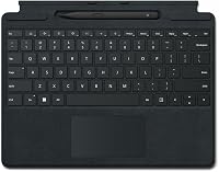 Microsoft Surface Pro Type Cover Billentyűzet - Fekete, Eredeti Tablet Billentyűzet Windows Kompatibilis 1