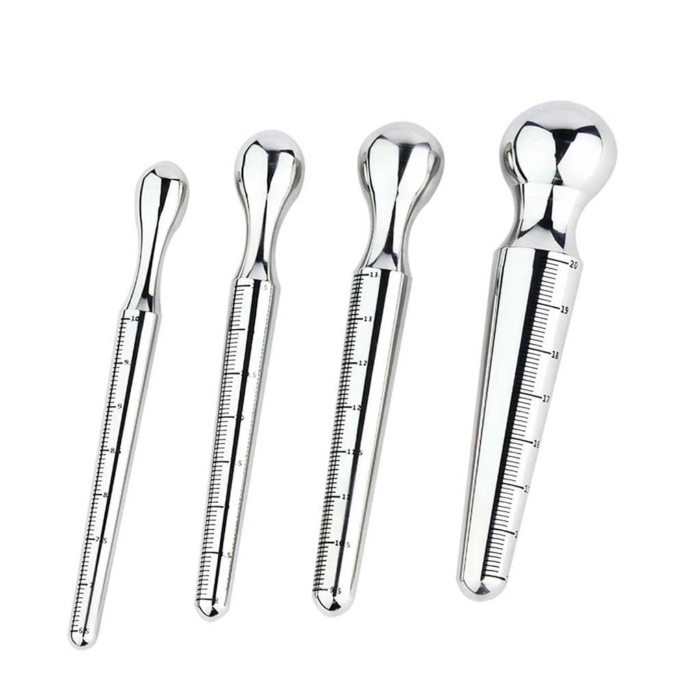 preni Dilatatore Uretrale da Uomo in Acciaio Inox, Sonda Uretrale con segni di Scala Asta Uretrale Dilatatoreper Pene Pene Plug per Uomini, Giocattoli Sessuali dell'uretra Maschile