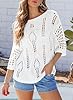 EVALESS Womens Spring Summer Short Sleeve Sweaters... #1