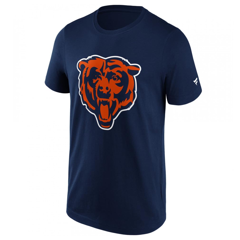 Fanatics Unisex Blue - Nfl Chicago Bears Primary Logo Graphic T-Shirt Color Size Xxl