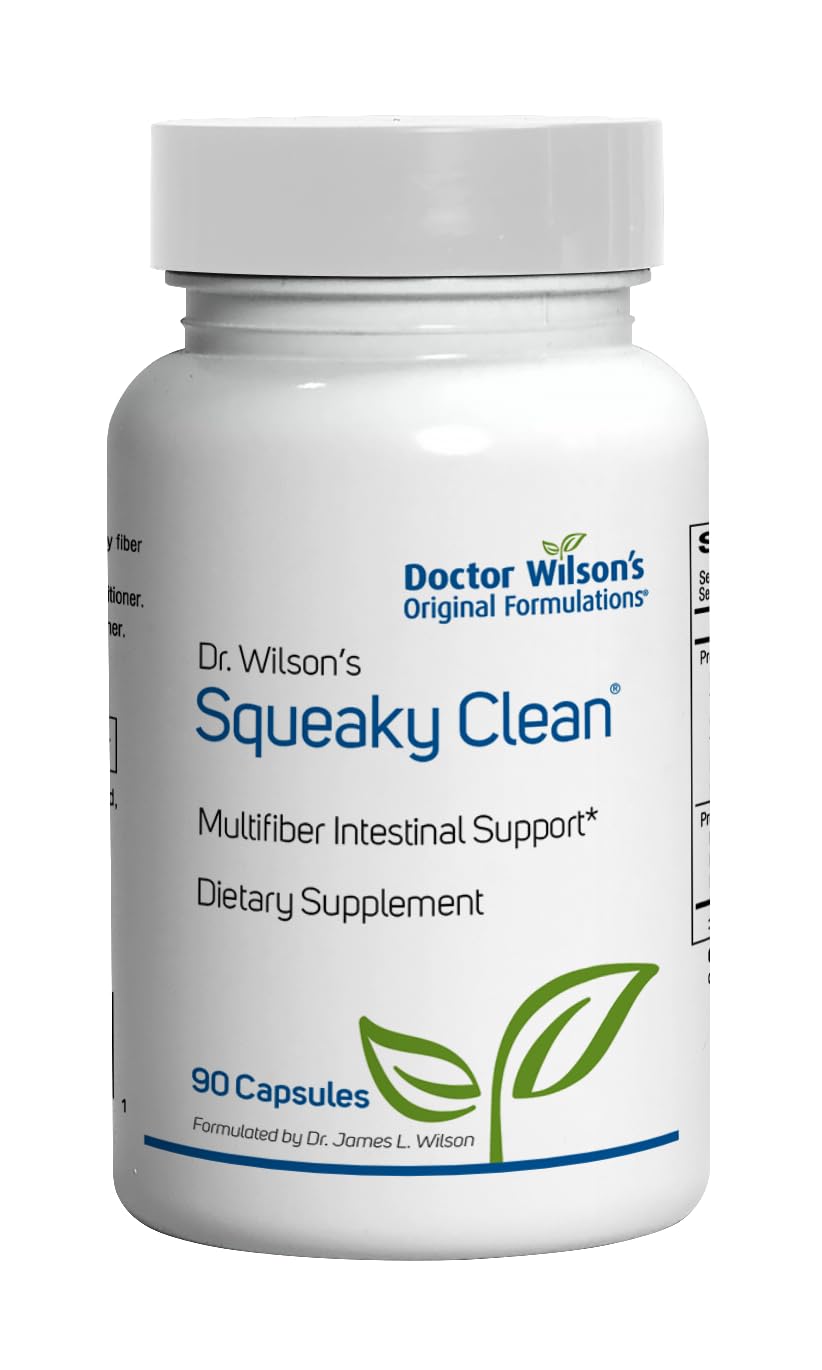 Dr. Wilson’s Squeaky Clean, Daily Gut & Digestive Support, 90 Capsules*