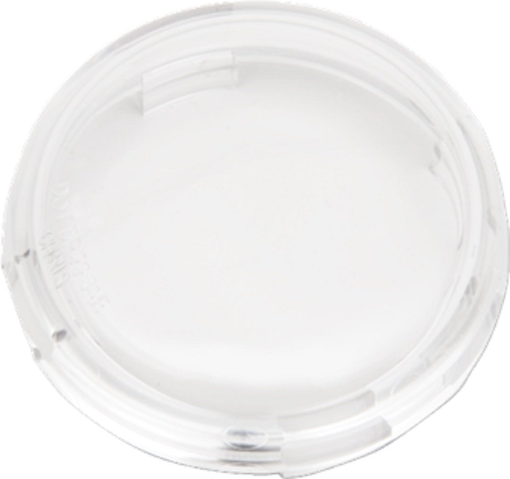 Orange Cycle Parts Clear Bullet/Deuce Style Lens for Harley repl # 68973-00