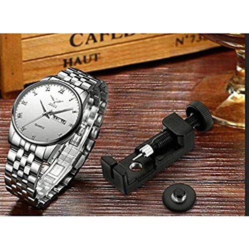 Image of DIY Crafts Pattern No # 1, Repair Tool Kit, Watch Band, Watch Band Adjustment Strap Link Pin Remover Watchmakers 3x Extra Pins Watch Band Sizing Tool Compat (Pattern No # 1, Repair Tool Kit)