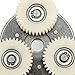 Alomejor E Motor Gear Kit 36T Planetary Nylon Gears for Electric 500W‑750W