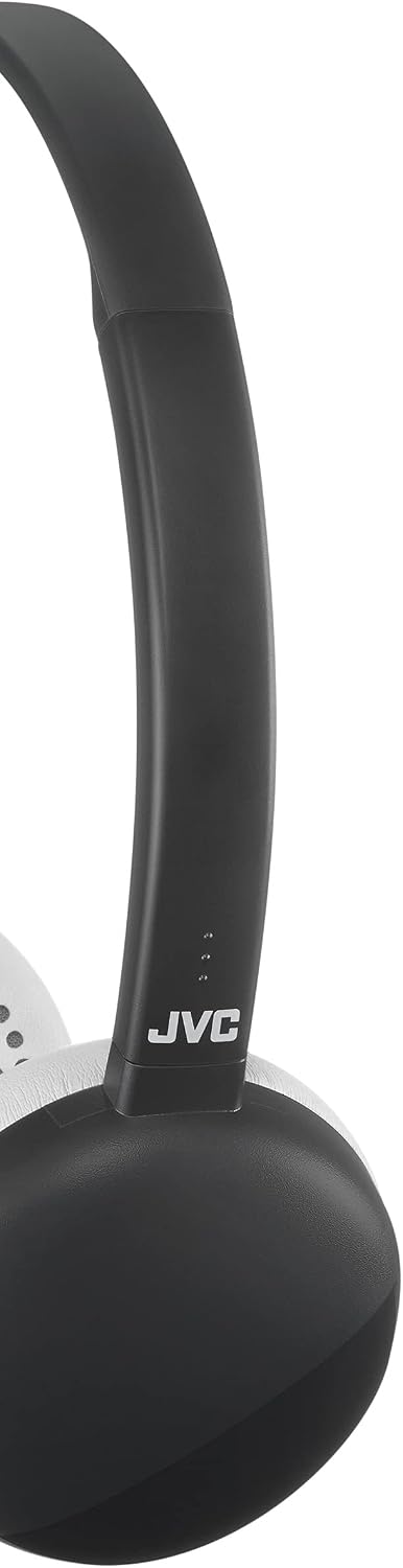 JVC HA-S20BTBE Flats Wireless Bluetooth On-Ear Headphone - Black - HAS20BTBE