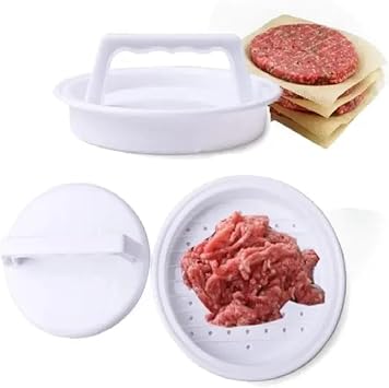 Plastik Burger Presi, Köfte Kalıbı ve Şekillendirici, Pratik Köfte Yapma Aparatı