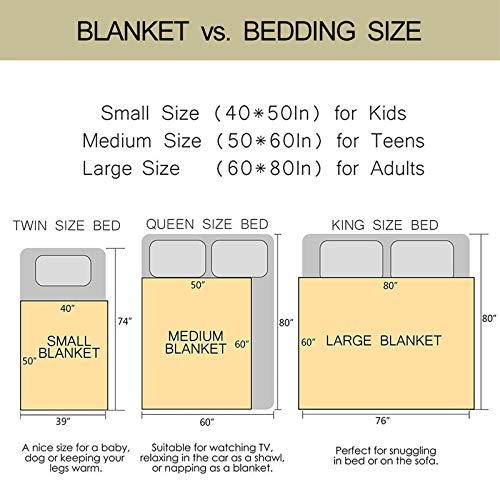 Gifts For Grandma, Grandma Birthday Gifts From Grandchildren, Best Blanket To My Great Nana Retirement Gift, Christmas Mother's Day Warm Premium Flannel Throw Blanket 50" X 40" #TOP4