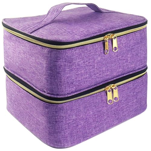 Sac à ongles amovible et rangement de vernis pour vos voyages