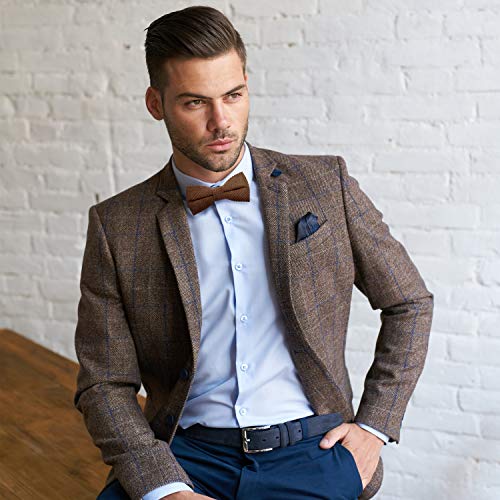 MASADA Papillon a coste Marrone - regolabile in