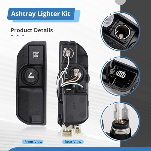 Image of 74110-35010-B0 Ashtray Lighter Kit Compatible with Toyota 4Runner 03-09,7411035010B0