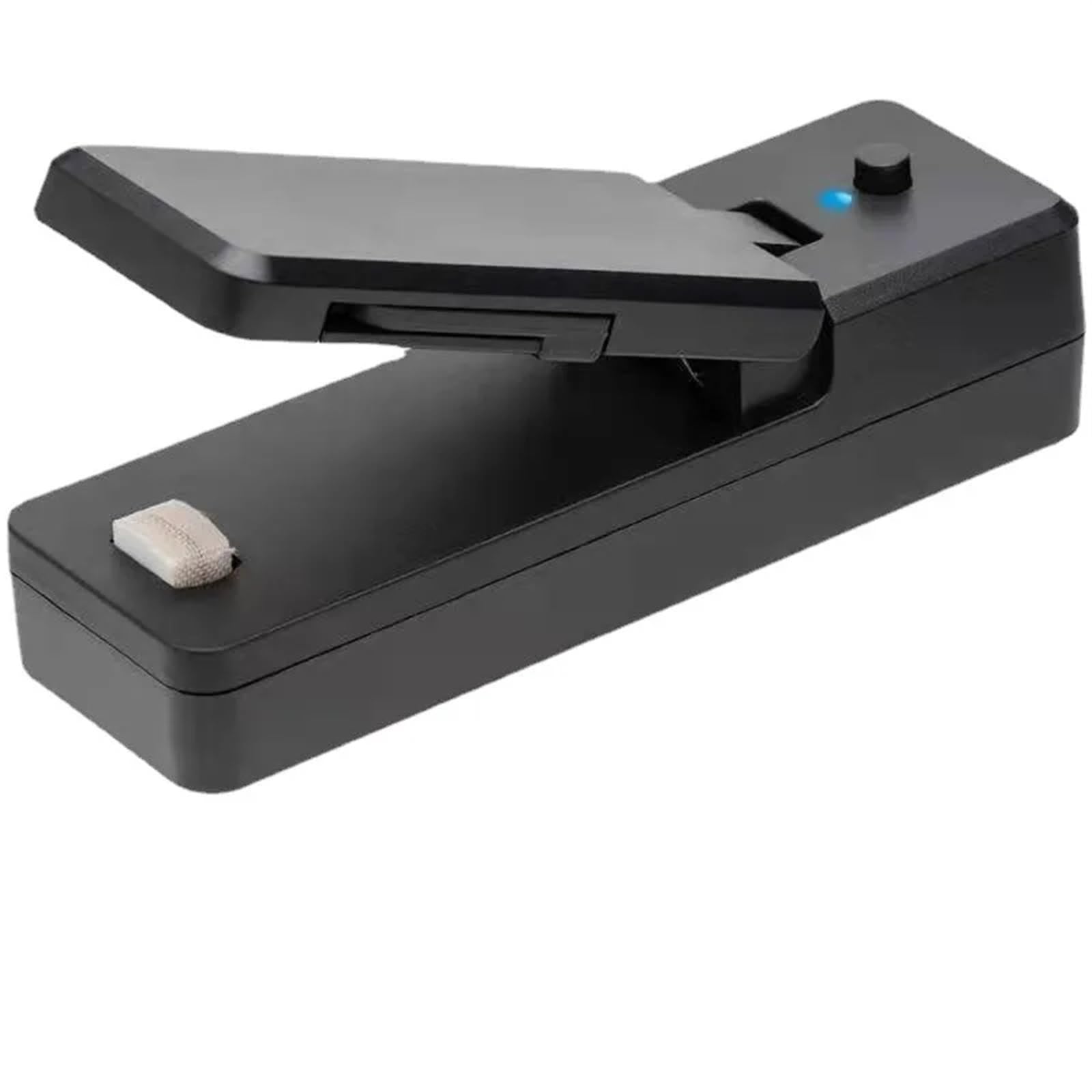 Sellado de bolsas Máquina selladora, Sellador térmico portátil for bolsas de alimentos, herramienta de cierre de bolsas de plástico térmicas, dispositivo inteligente, USB(Usb Gray)